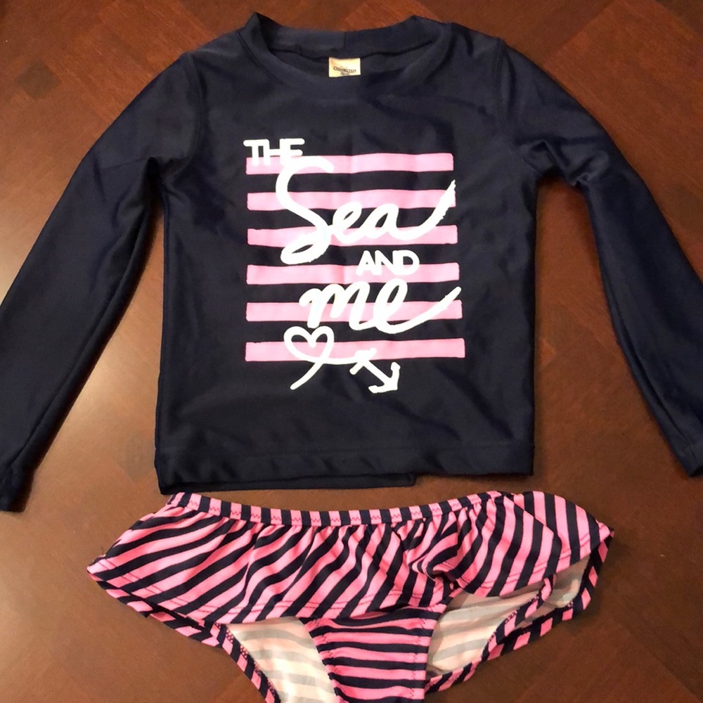 Girls size 3T Oshkosh bathing suit
